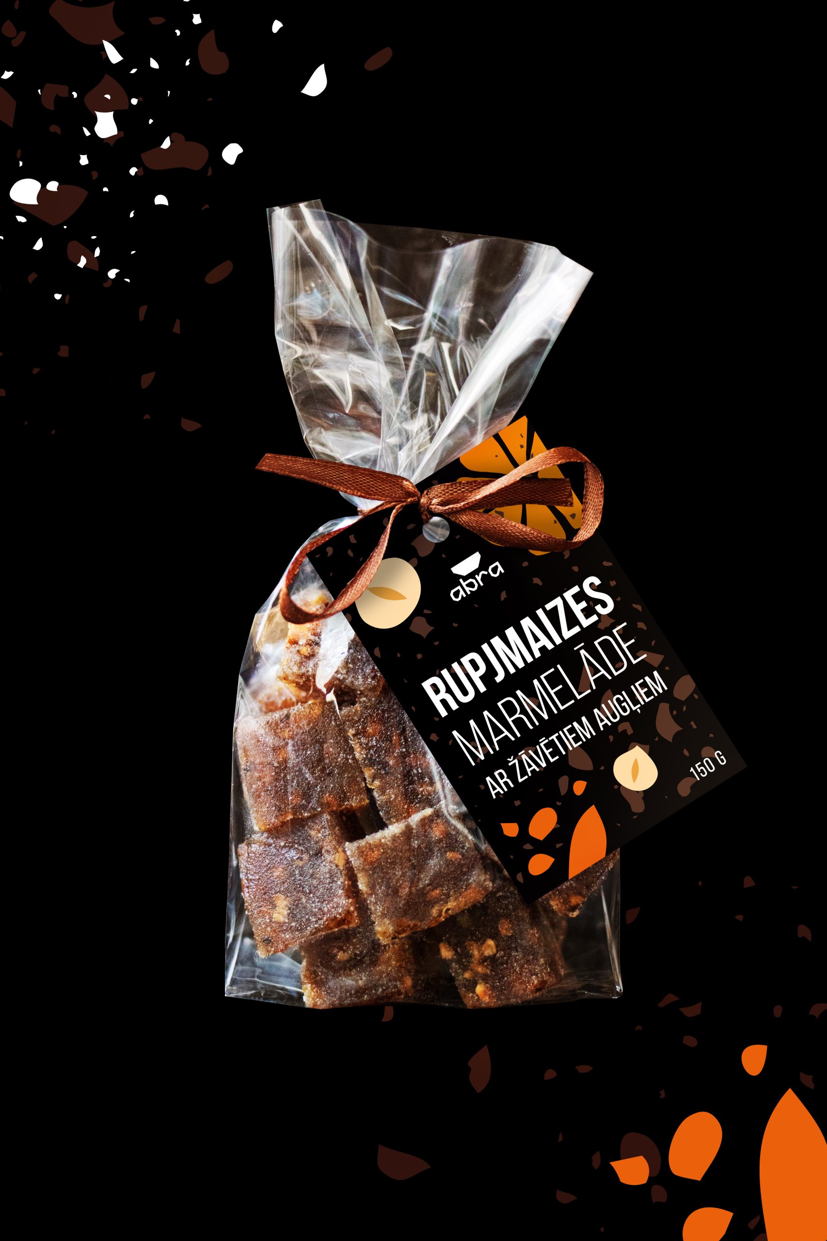 Rupjmaizes marmelāde ar žāvētiem augļiem, 150 g